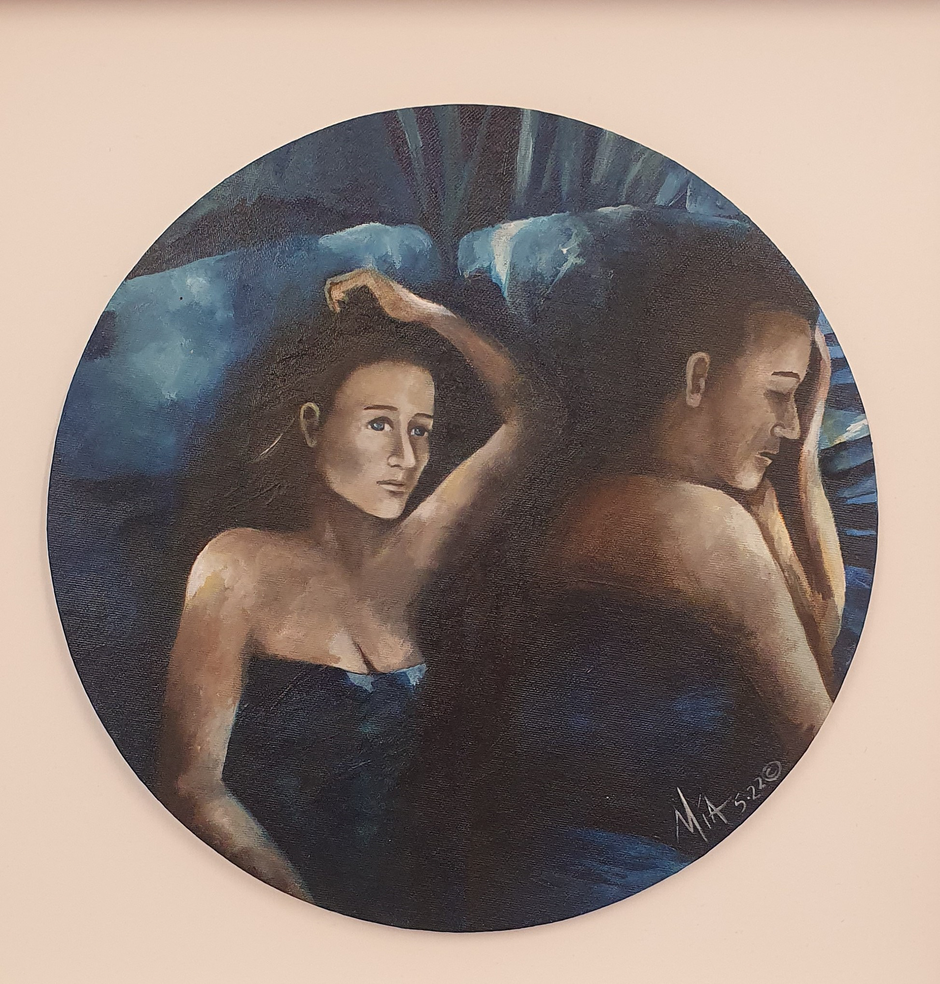 Beloved series 3AM, 18" x 18", framed €295