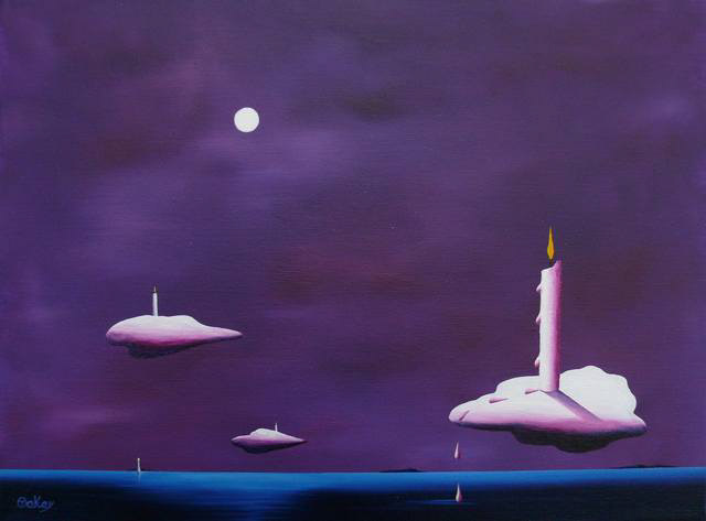 Light up your dreams (we were made in the dark) €450, 12" x 16" (15" x 19" framed)