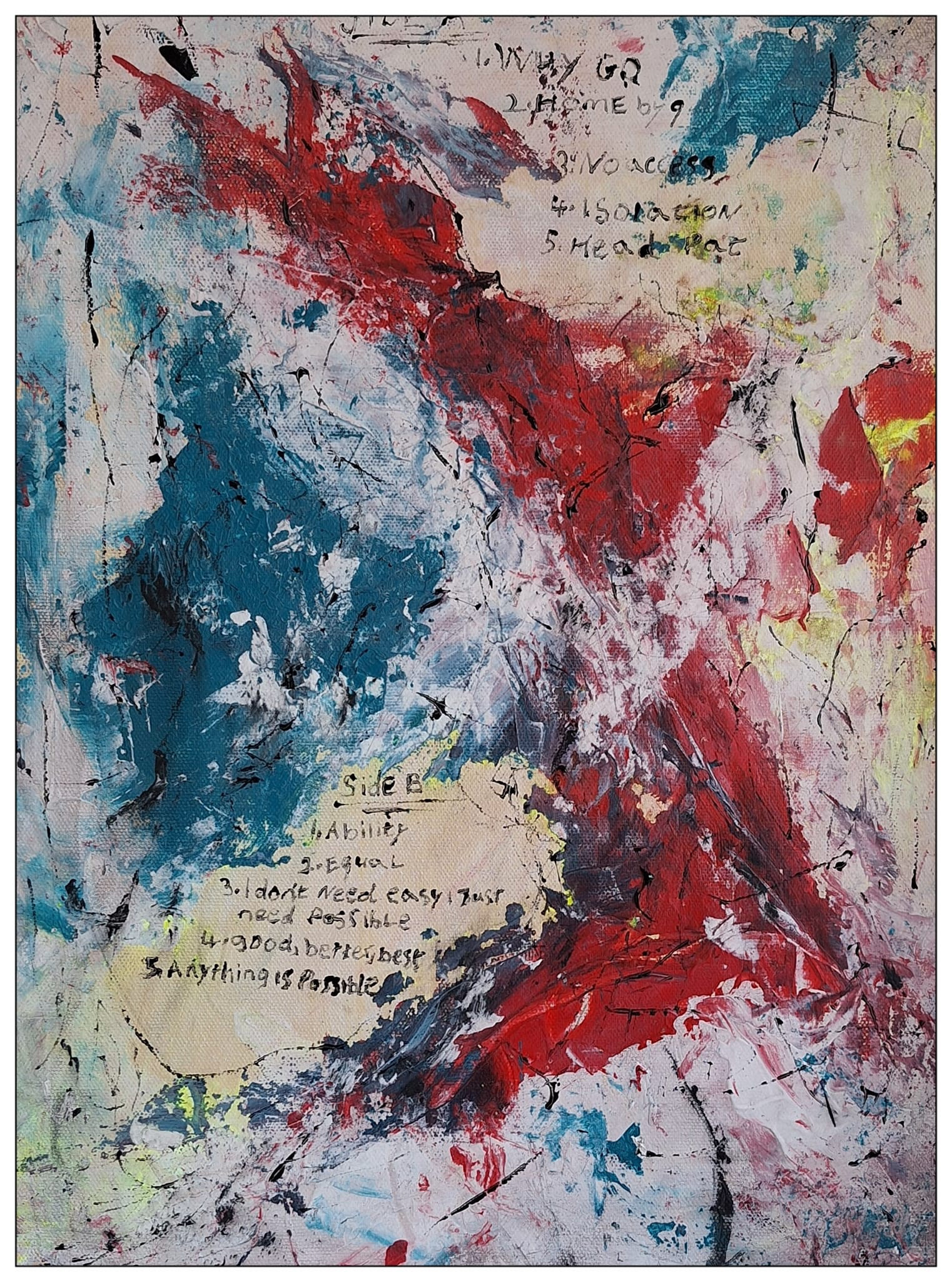 Rewriting the narrative, 22" x 18" - €195