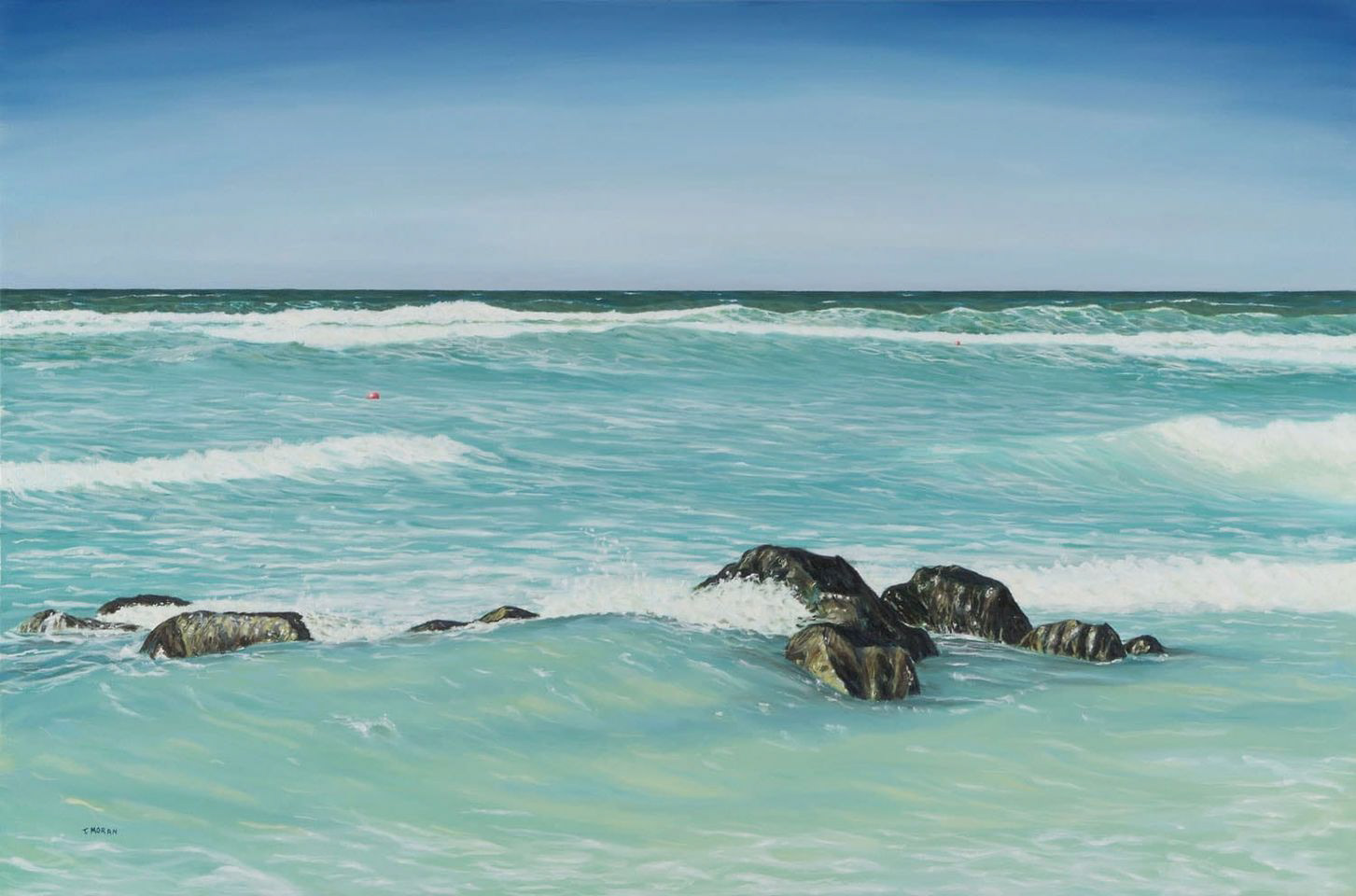 No Boundaries 32" x 24.5" €210 (13/50 Ltd Ed Print, framed/glass)