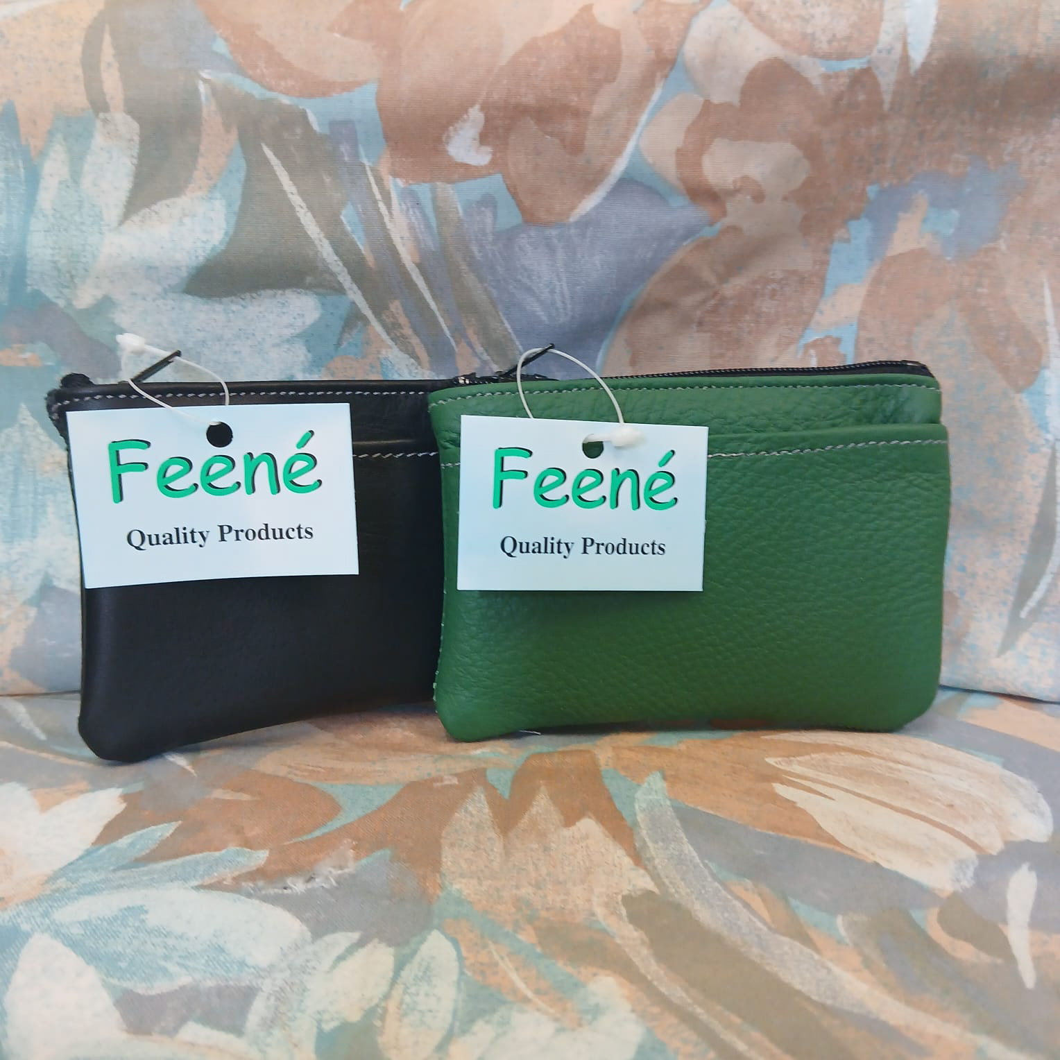 Leather purses €5