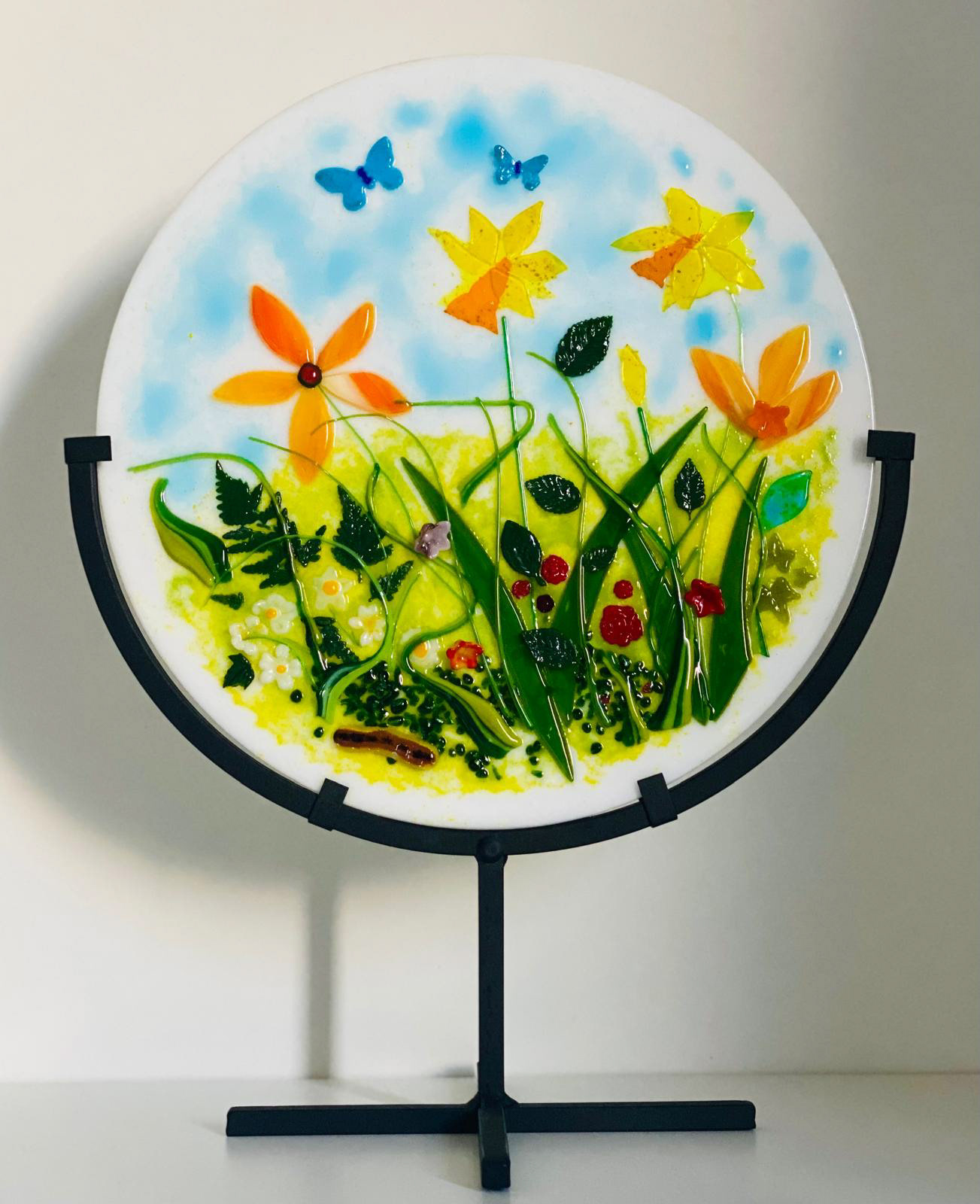 Garden themed sculpture
