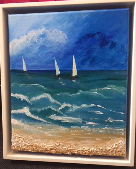 Sailing 11.5" x 13.5" - €125