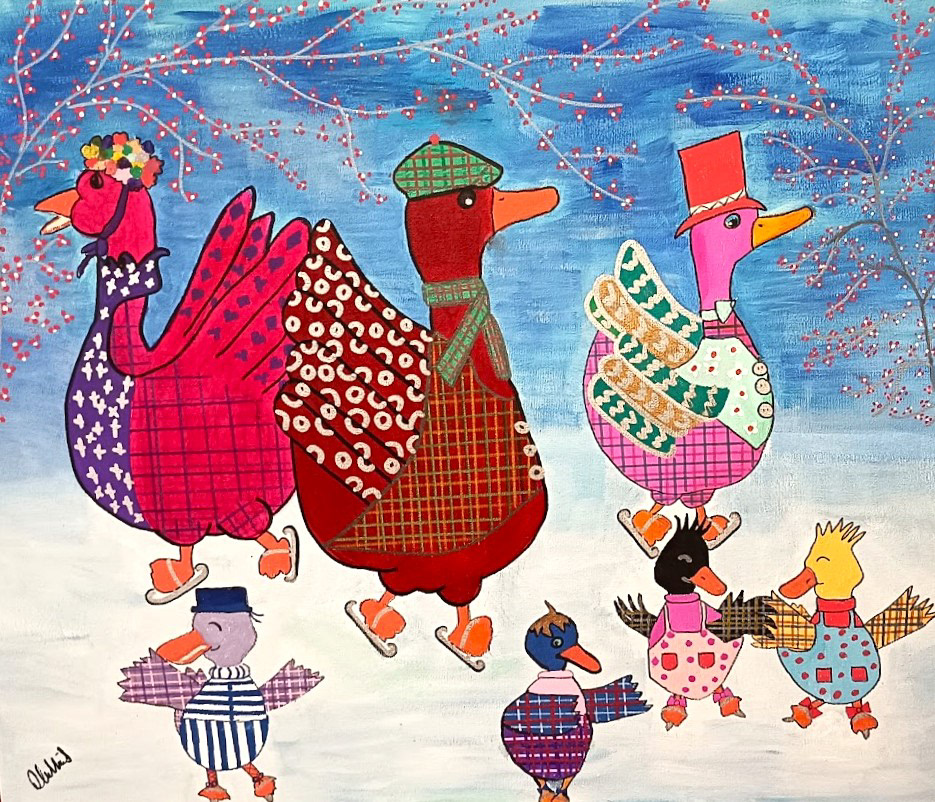 OK Ducky 20 x 24 €150