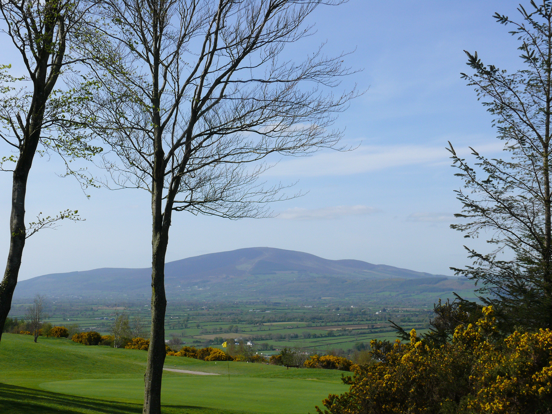 Carrick-on-Suir Slievenamon from the golf club
