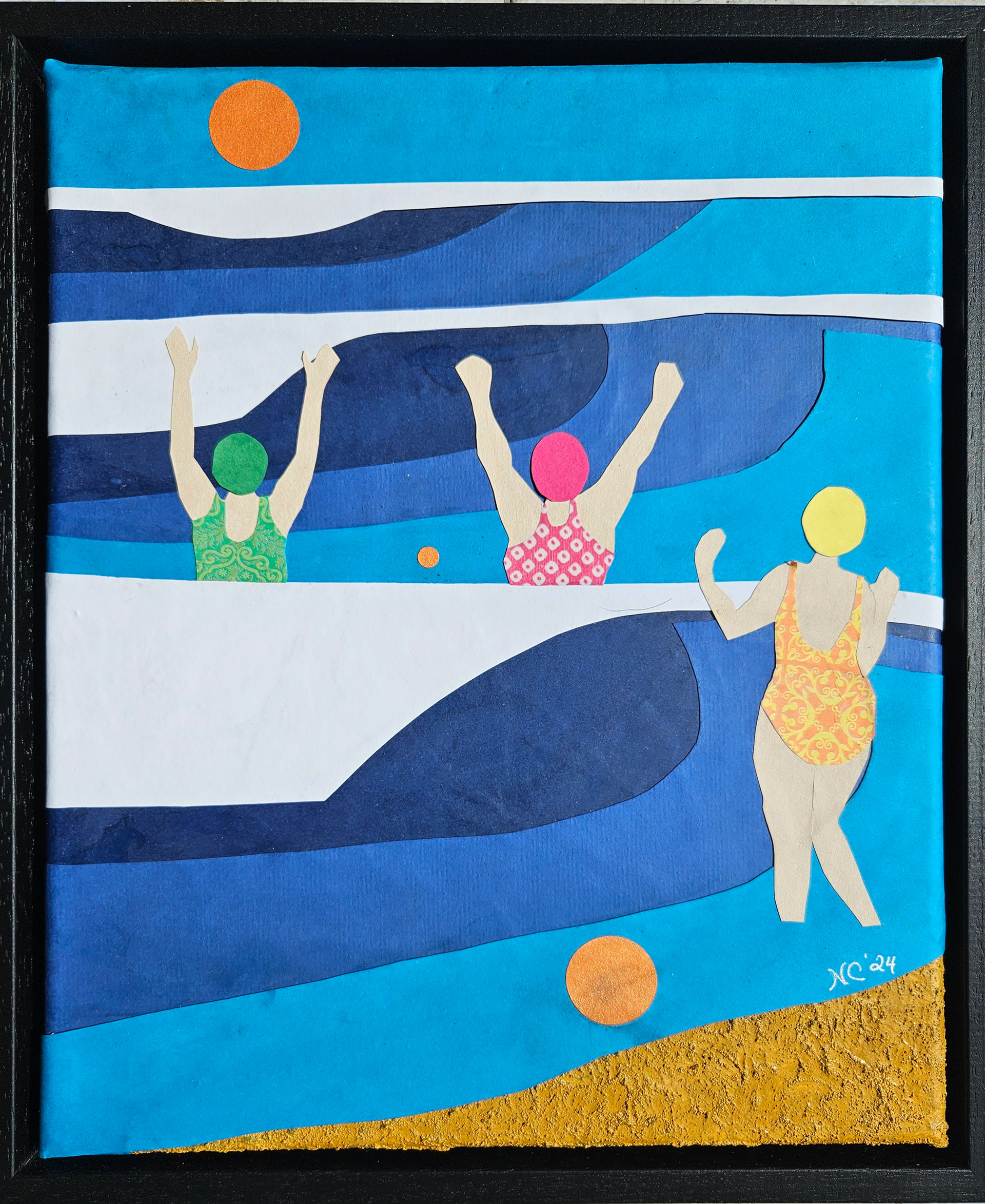 Wet, wild & wonderful 11" x 13" €70 (framed)