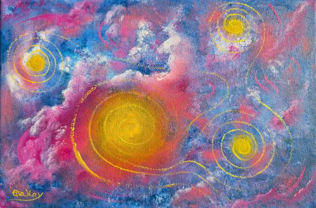 'A ray of sunshine' - €260, 8" x 12" (13" x 17" framed)