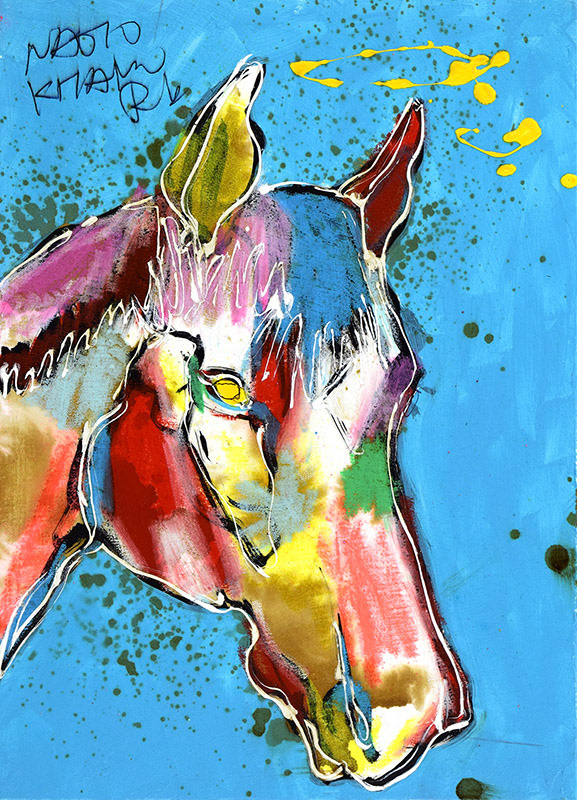 21080　ん～、やっぱり何もないや　馬