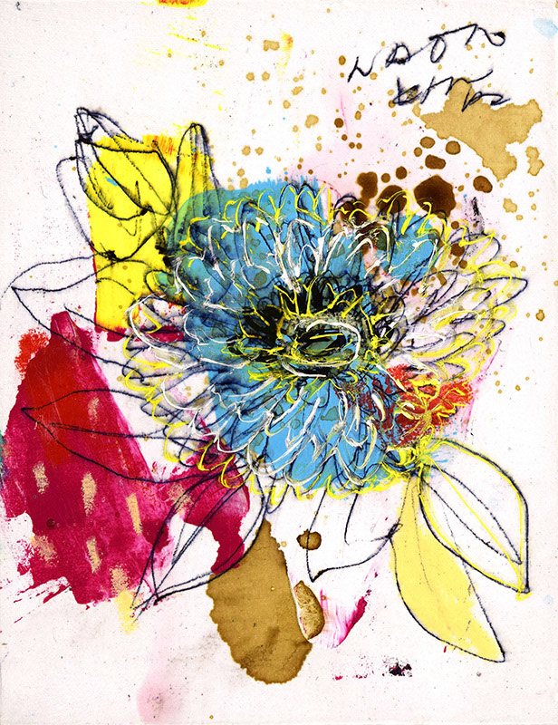 21936　過ぎ去ってく今の連続に　花