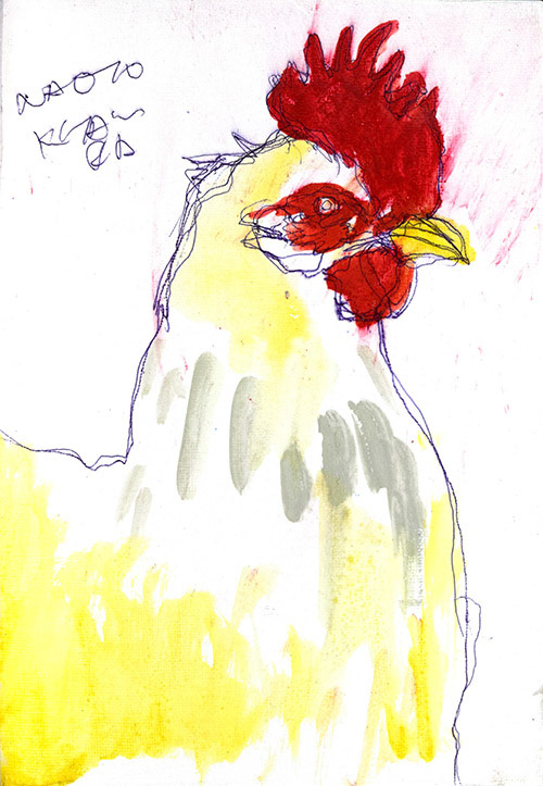 19046　俺に何をしようとしているか教えてくれよ　鶏