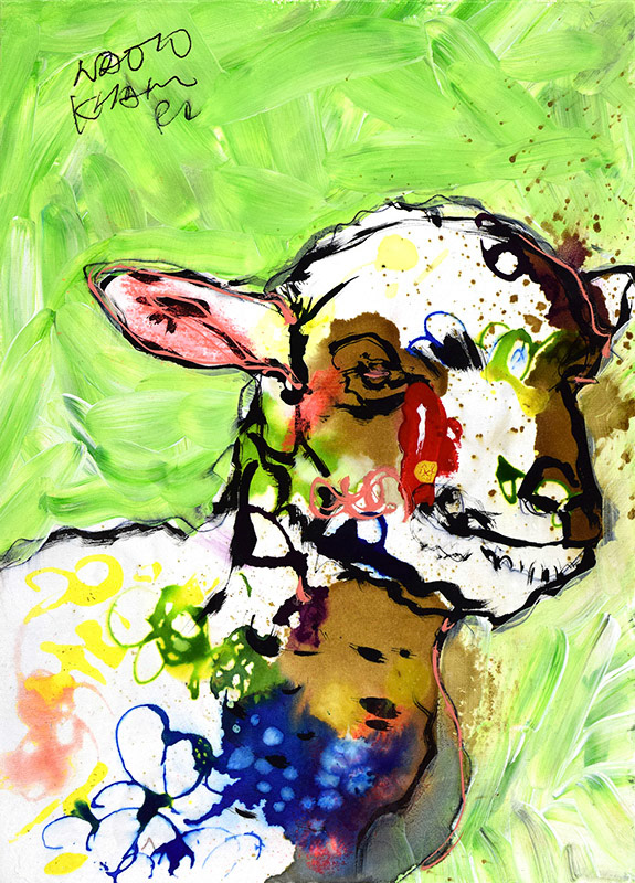 21091　なに？なんか文句ある？　羊