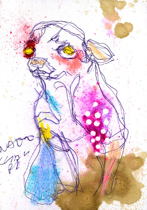 19043　なんで母さんは同じことをしてるのに注意されないの？　チワワ