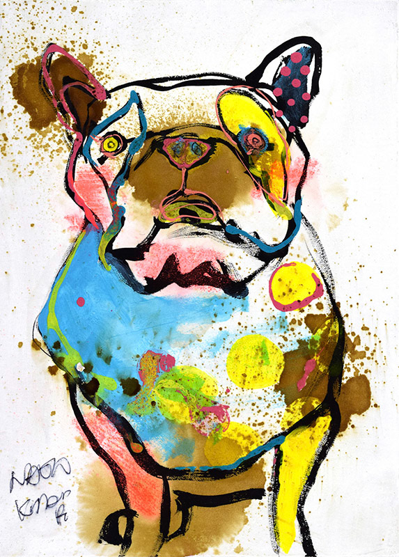 21090　なにが！？クソめんどいんだけど！　フレンチブルドック