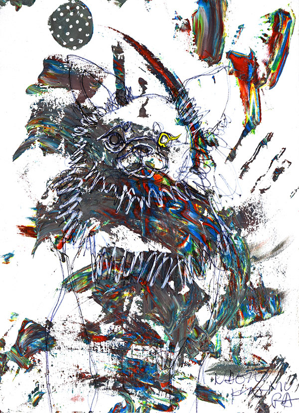 19914　俺の腕の中で静かに目を閉じた　チワワ