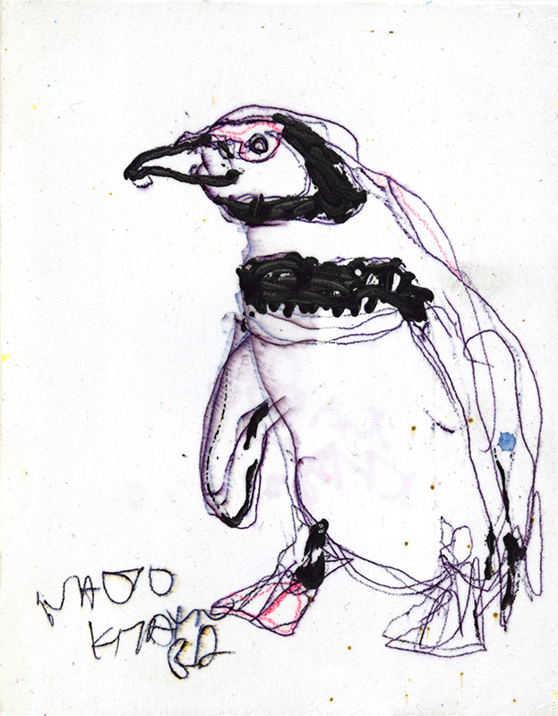20105　ほーら やっぱり頑張れば良かった　ペンギン