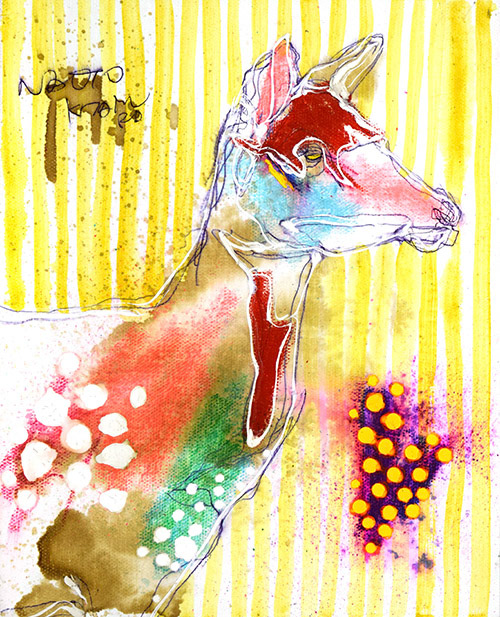 19074　何故こんな気持ちになってしまうんだろうか、耐えられない　鹿