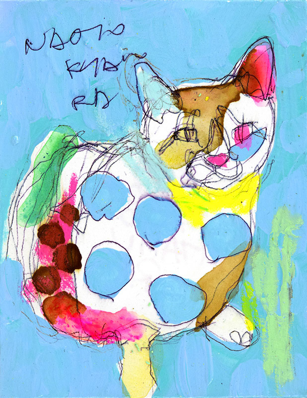 20116　ヤツらが僕を見つけ出そうとしてる　猫