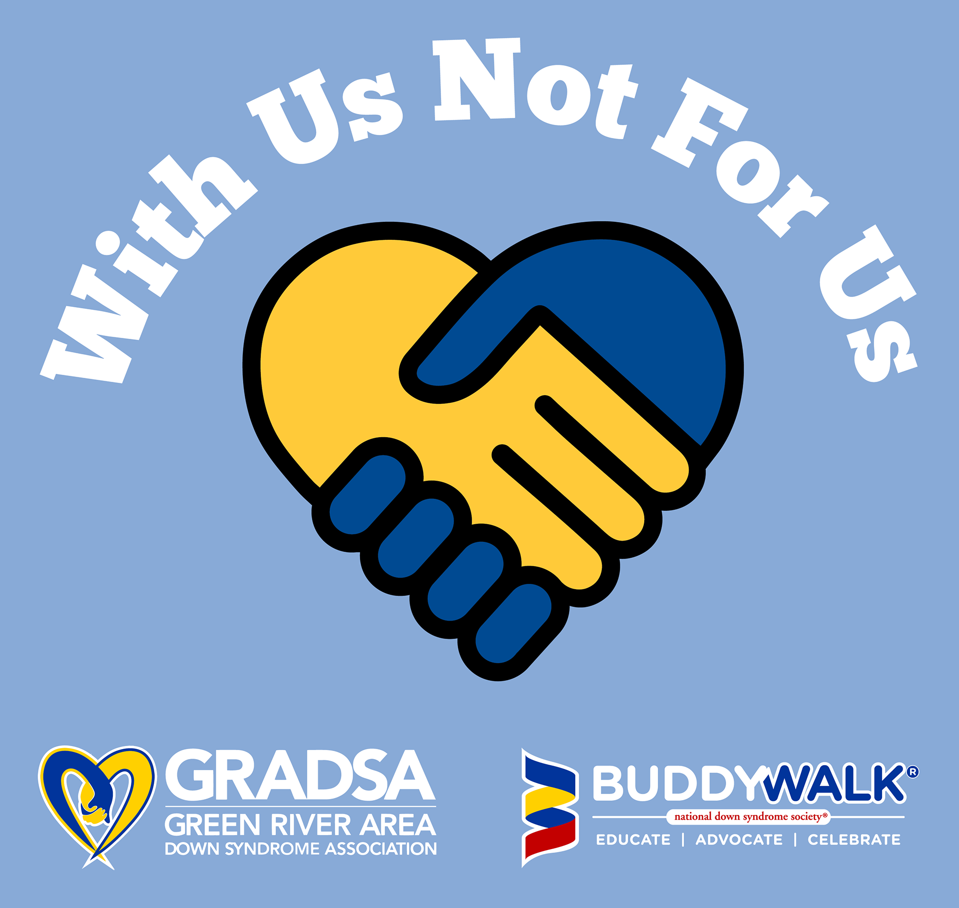 GRADSA Buddy Walk - Event Identity
