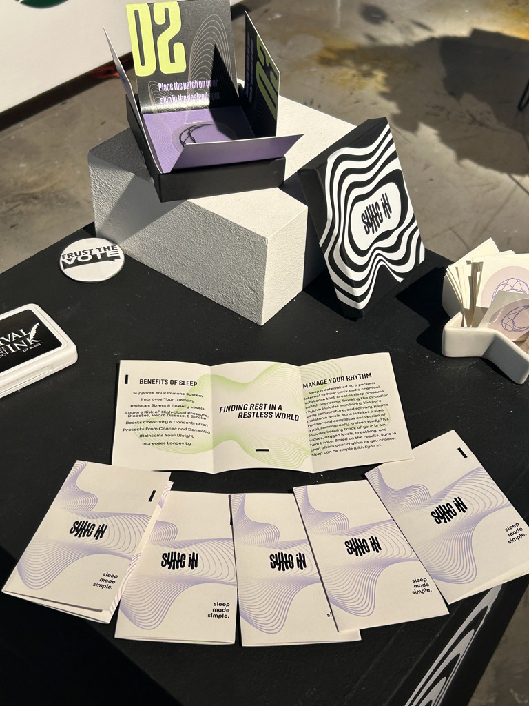 Showcase Table Set Up