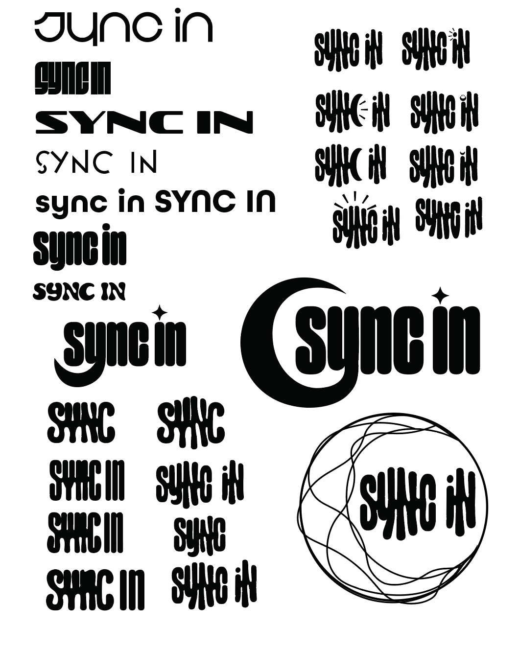 In Process Logo Designs