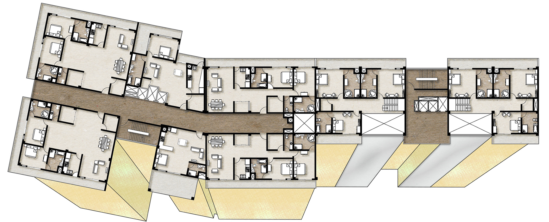 Residential Floor - Upper Level