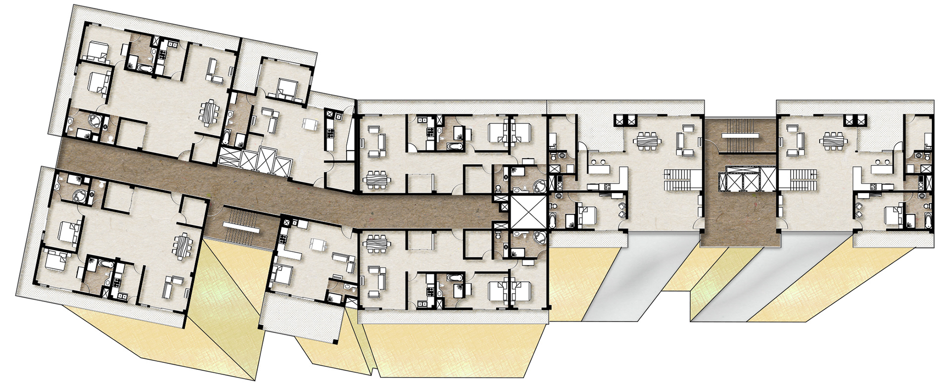 Residential Floor - Lower Level