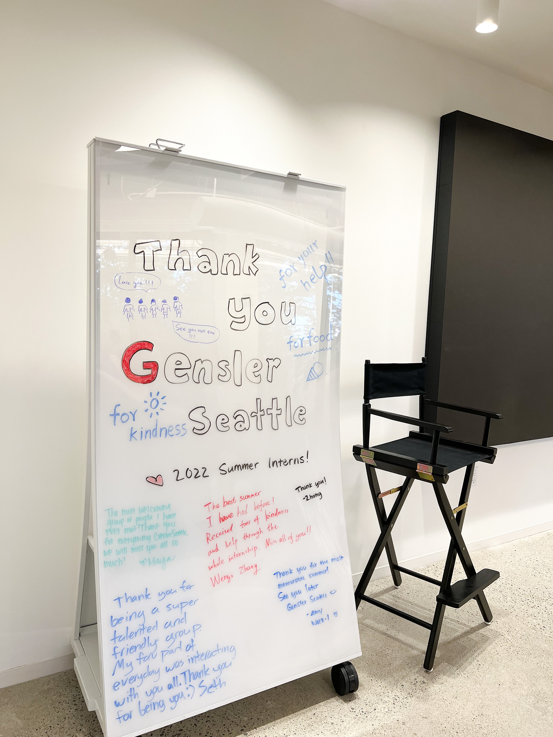 Thank you Gensler Seattle!