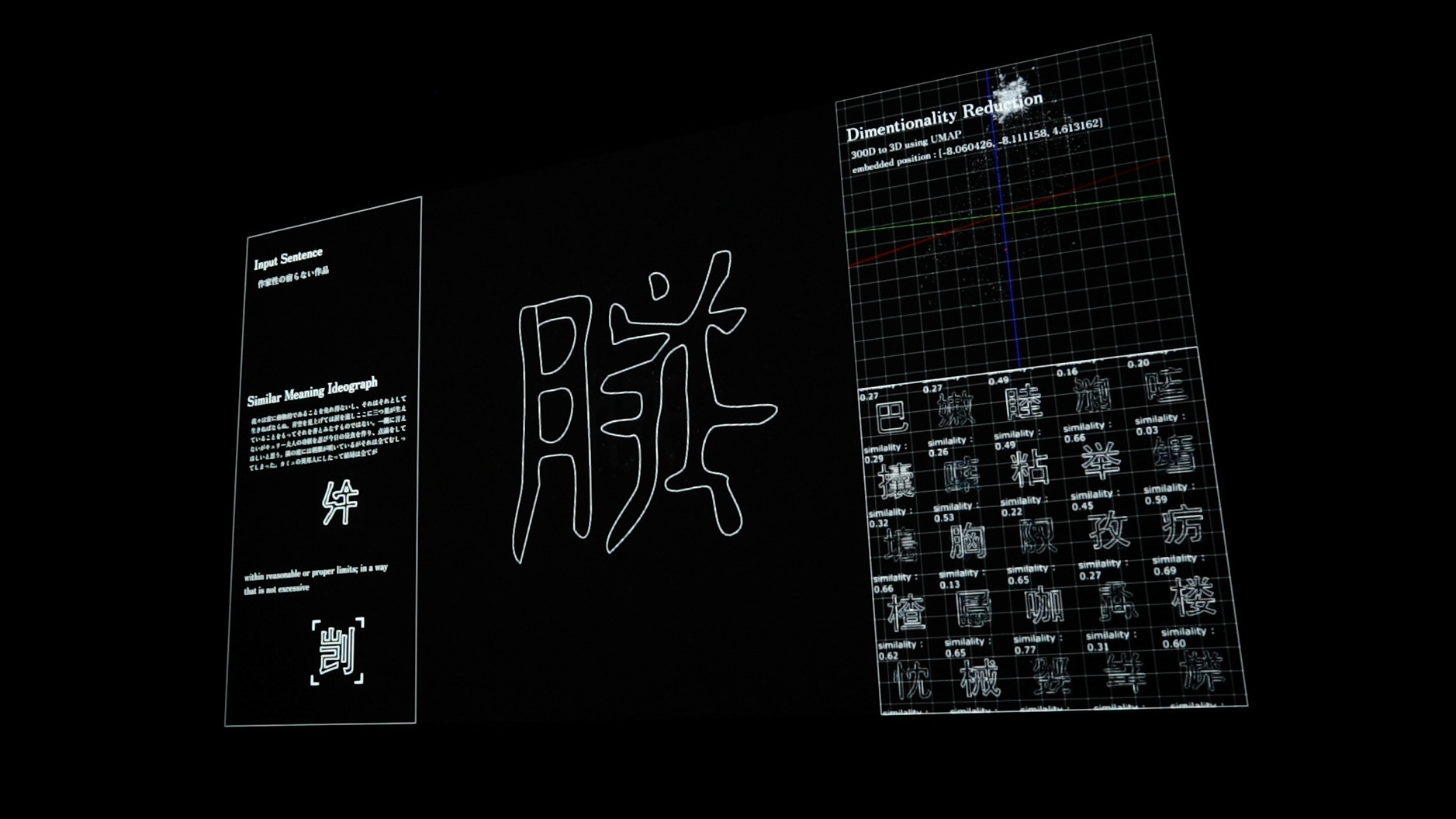 Exhibition at Intercommunication Center, Sep. 2022