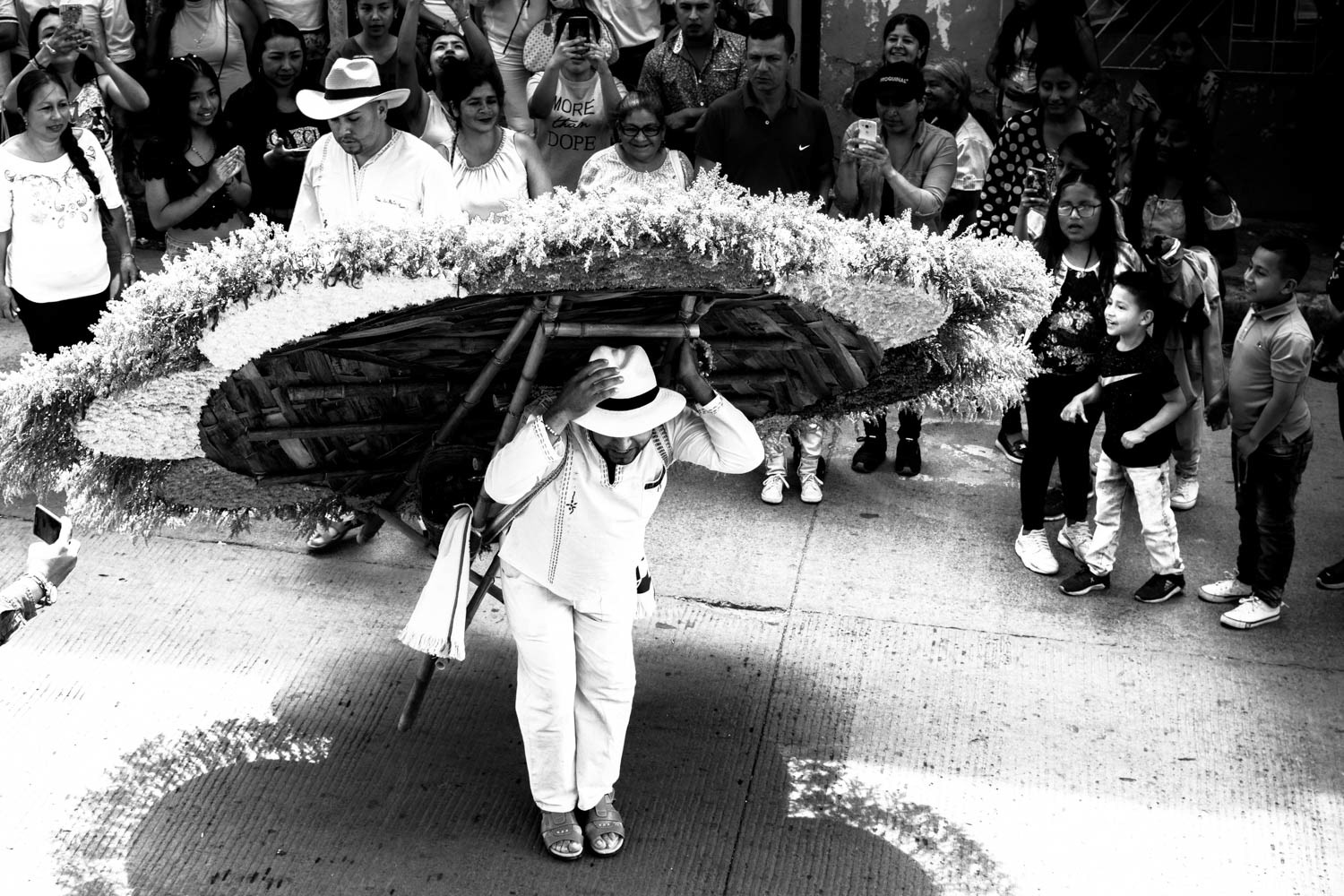 Fotografía documental de tradición cultural en Piendamó, Cauca, Colombia.