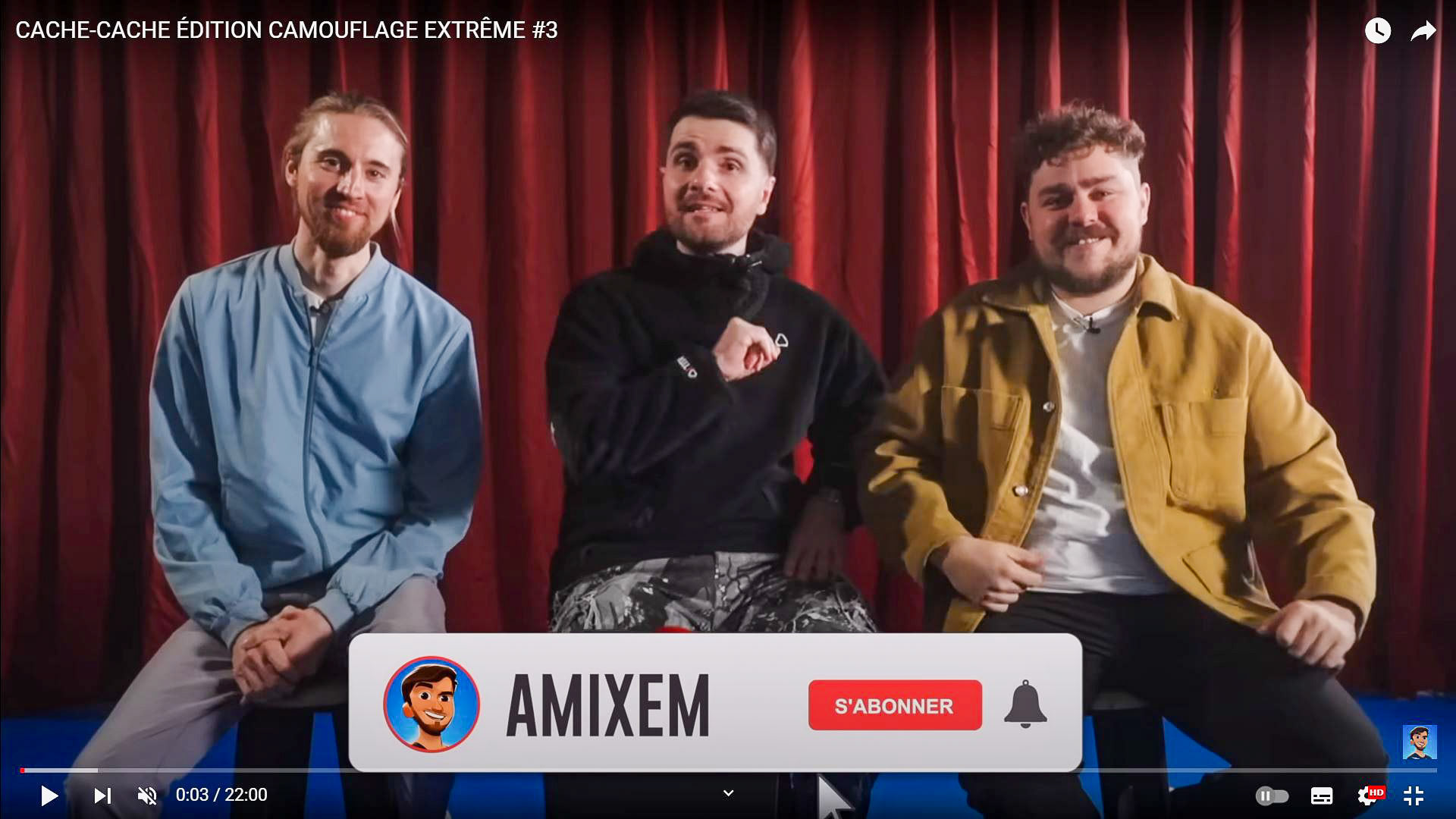 Décors pour Amixem (YouTube) - façade Hausmanienne