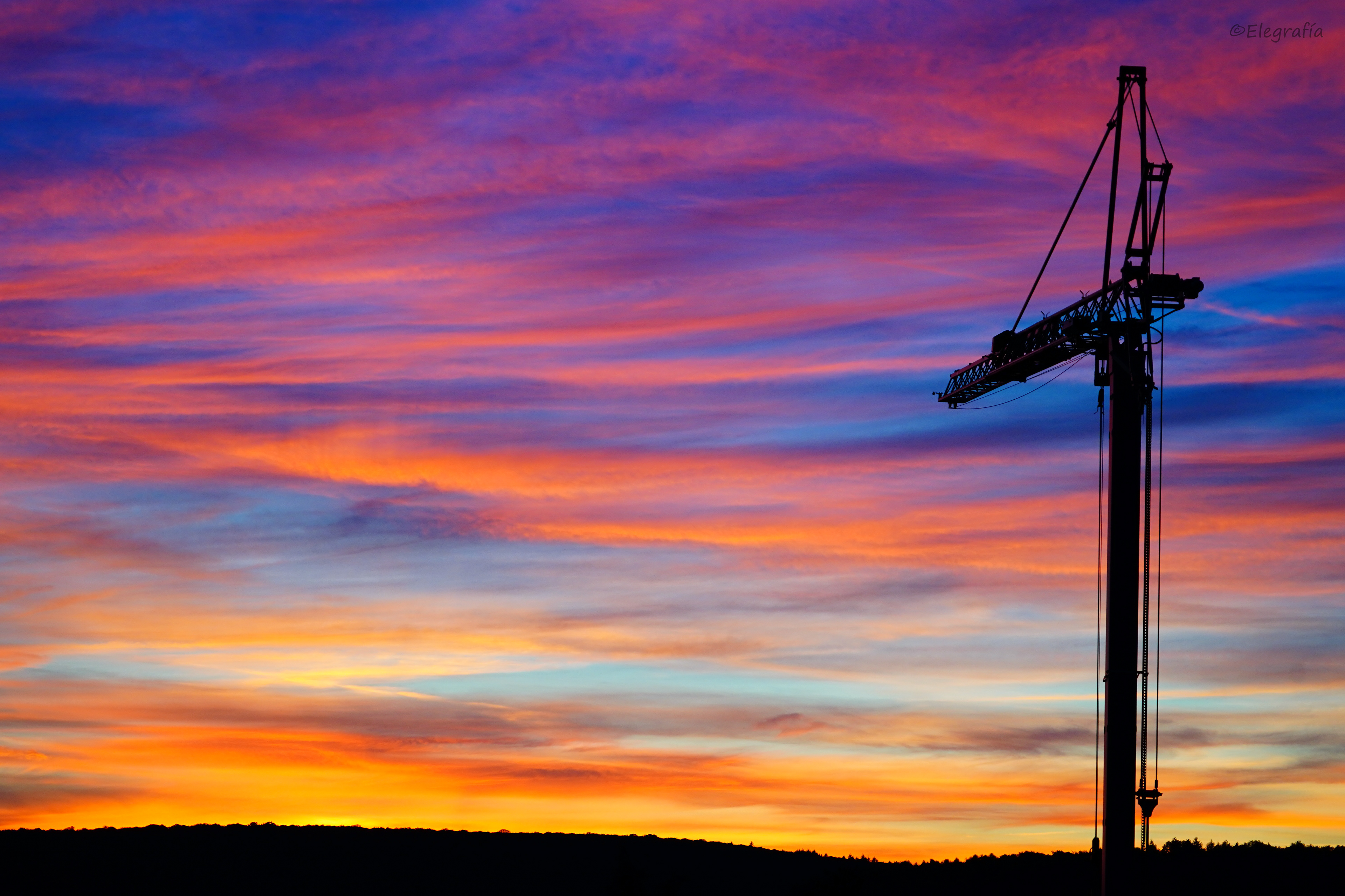 Colourful sky