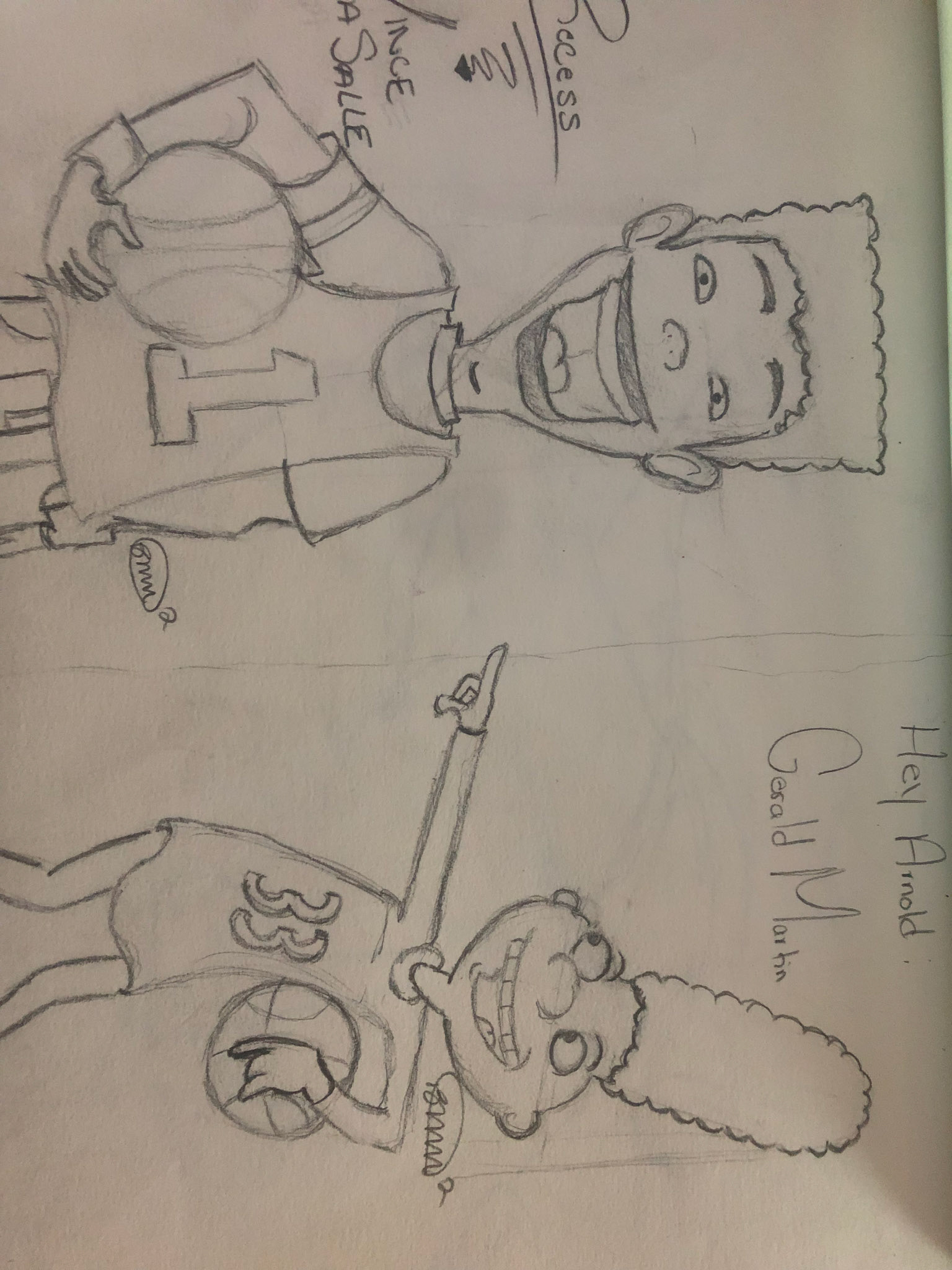 Vincent Pierre(Recess) & Gerald Martin(Hey Arnold!)