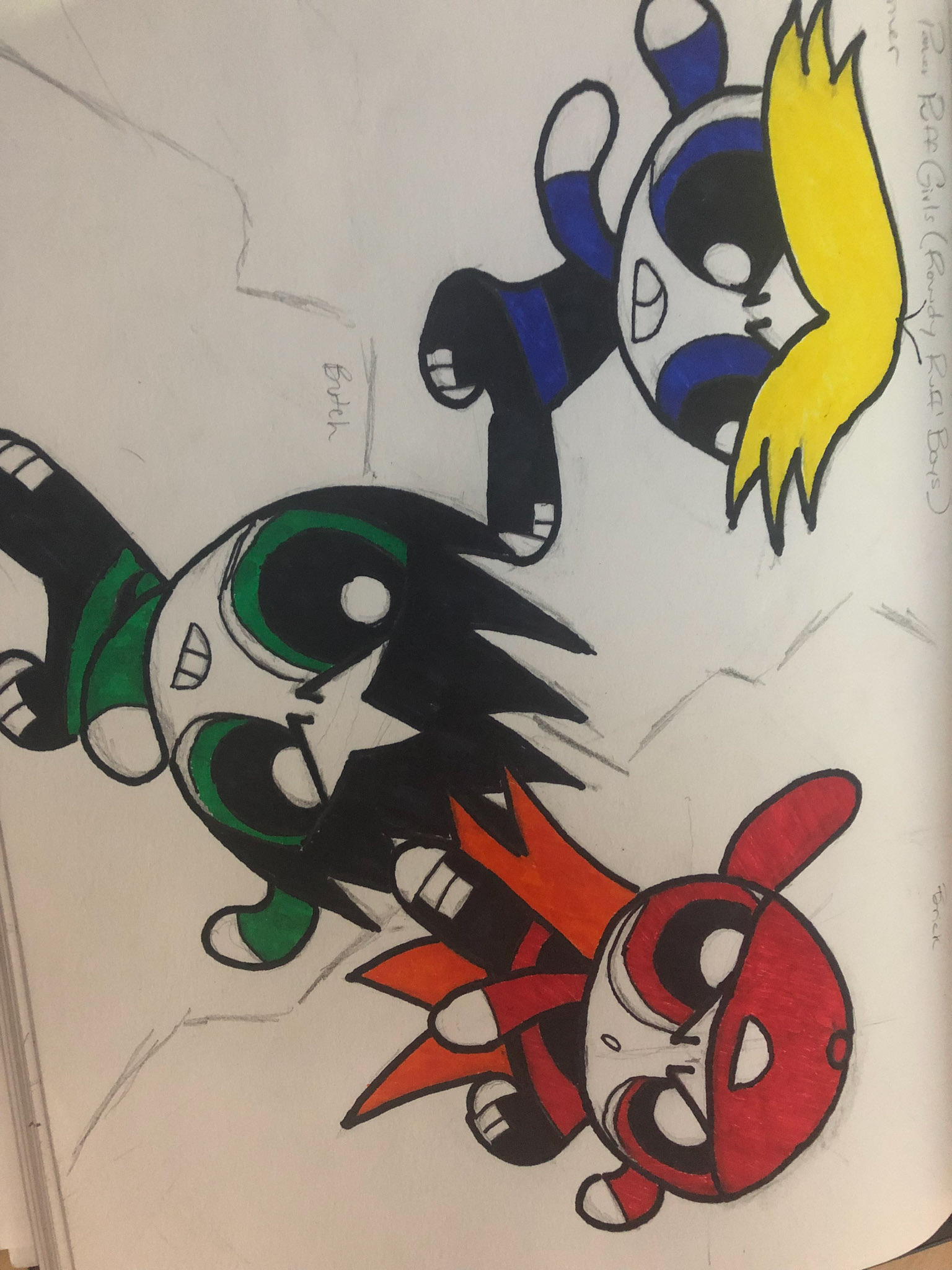 Rowdy Ruff Boys(Power Puff Girls)