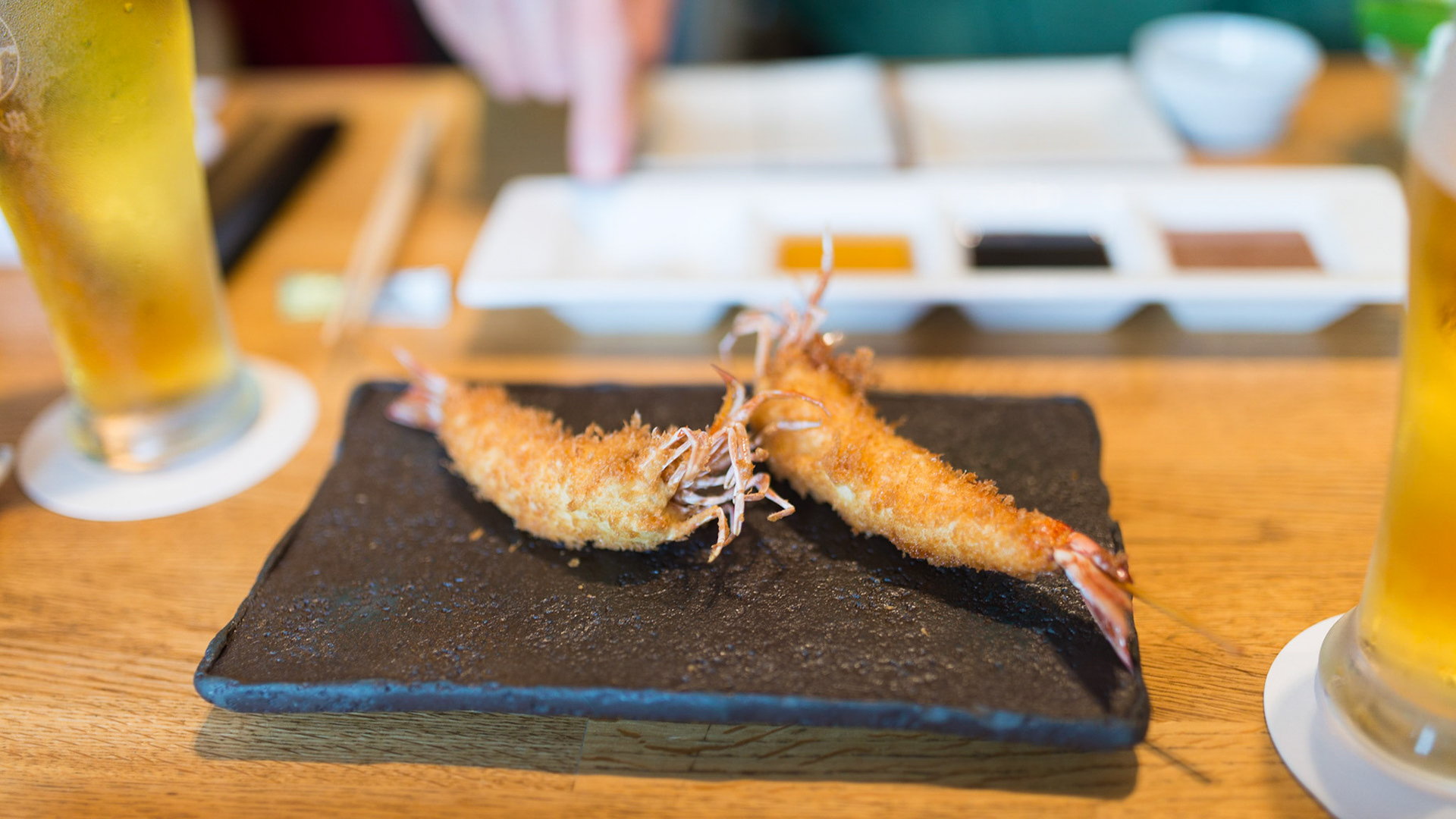 The fried shrimp remind me of the insects from Nausicaä of the Valley of the Wind