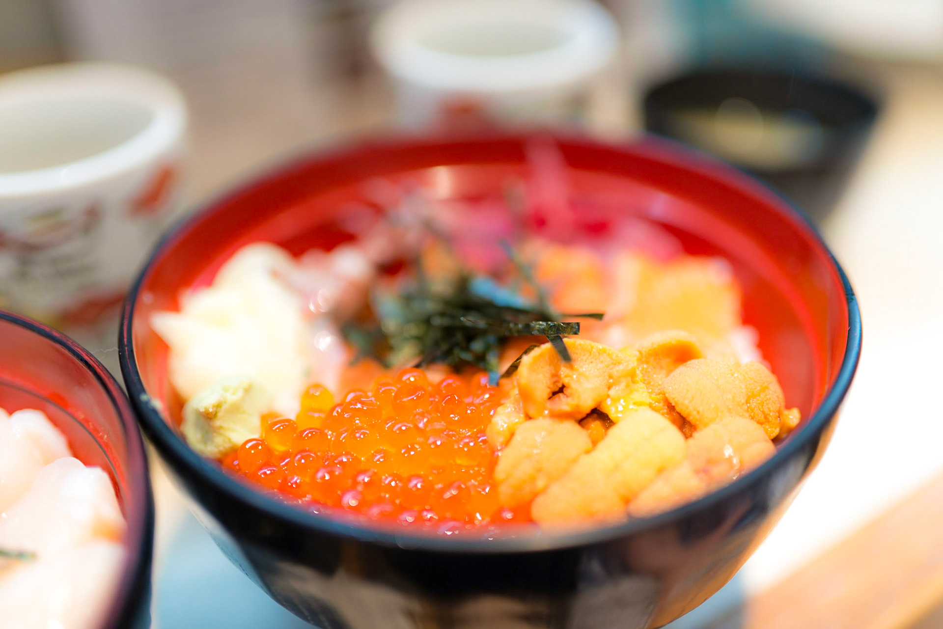 Uni from Tsujiki fish market