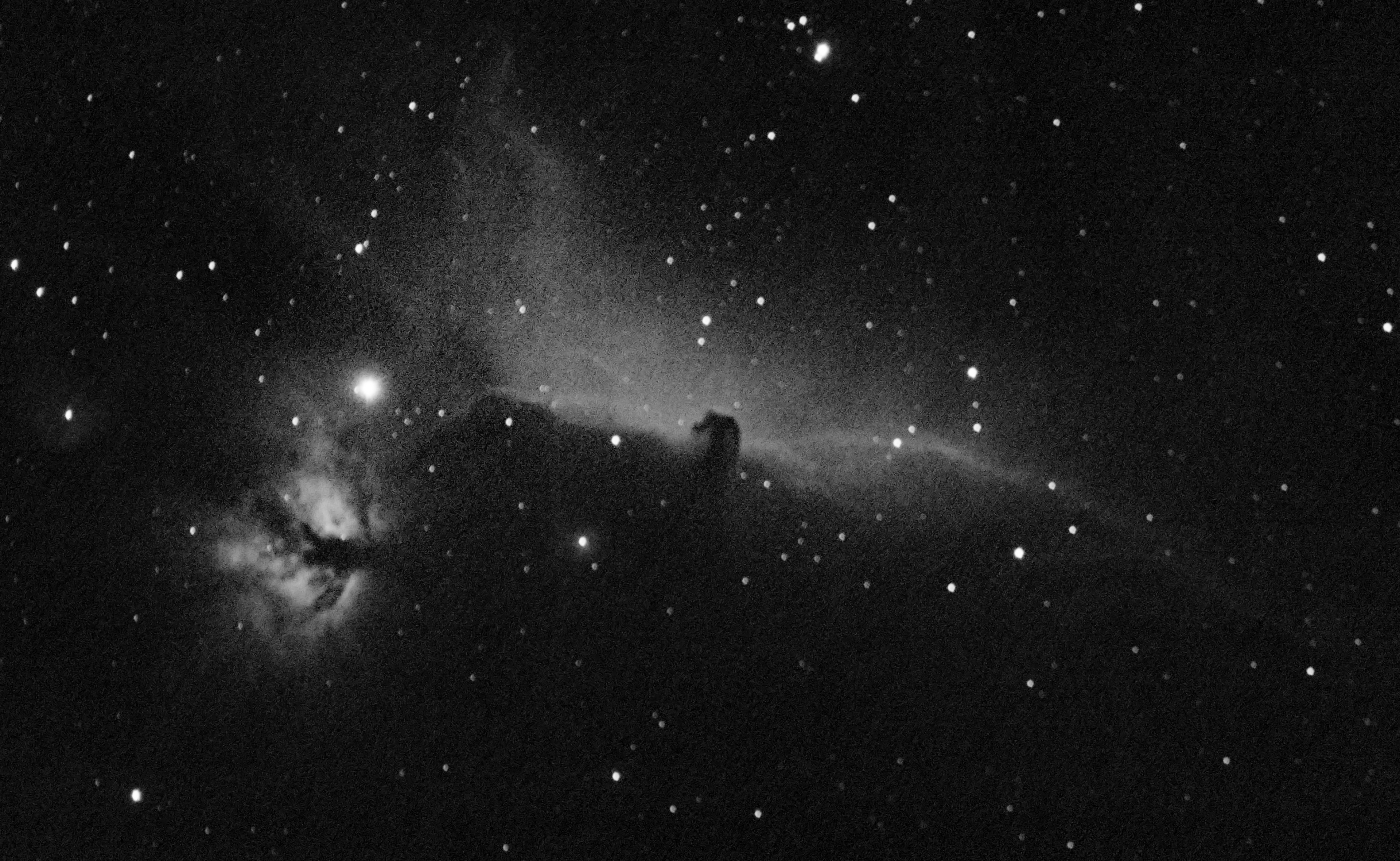 Horsehead Nebula (B33), 1,375 light-years away [Narrow Band Hα Imaging]
