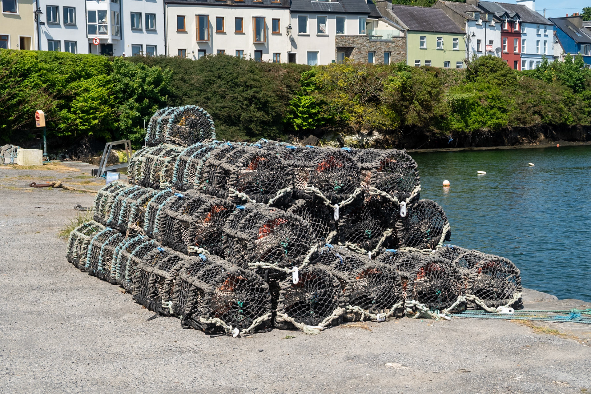 Creels at Roundstone