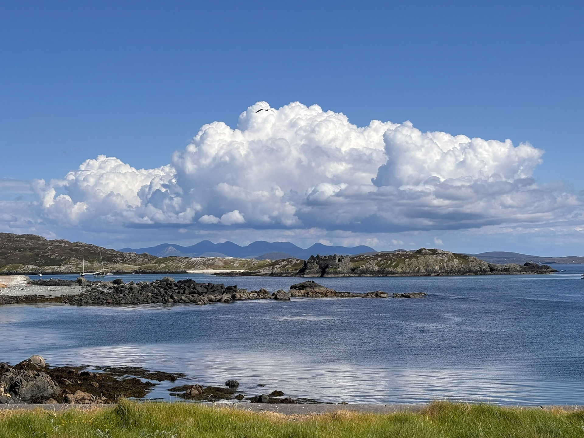 Clouds above Inishbofin