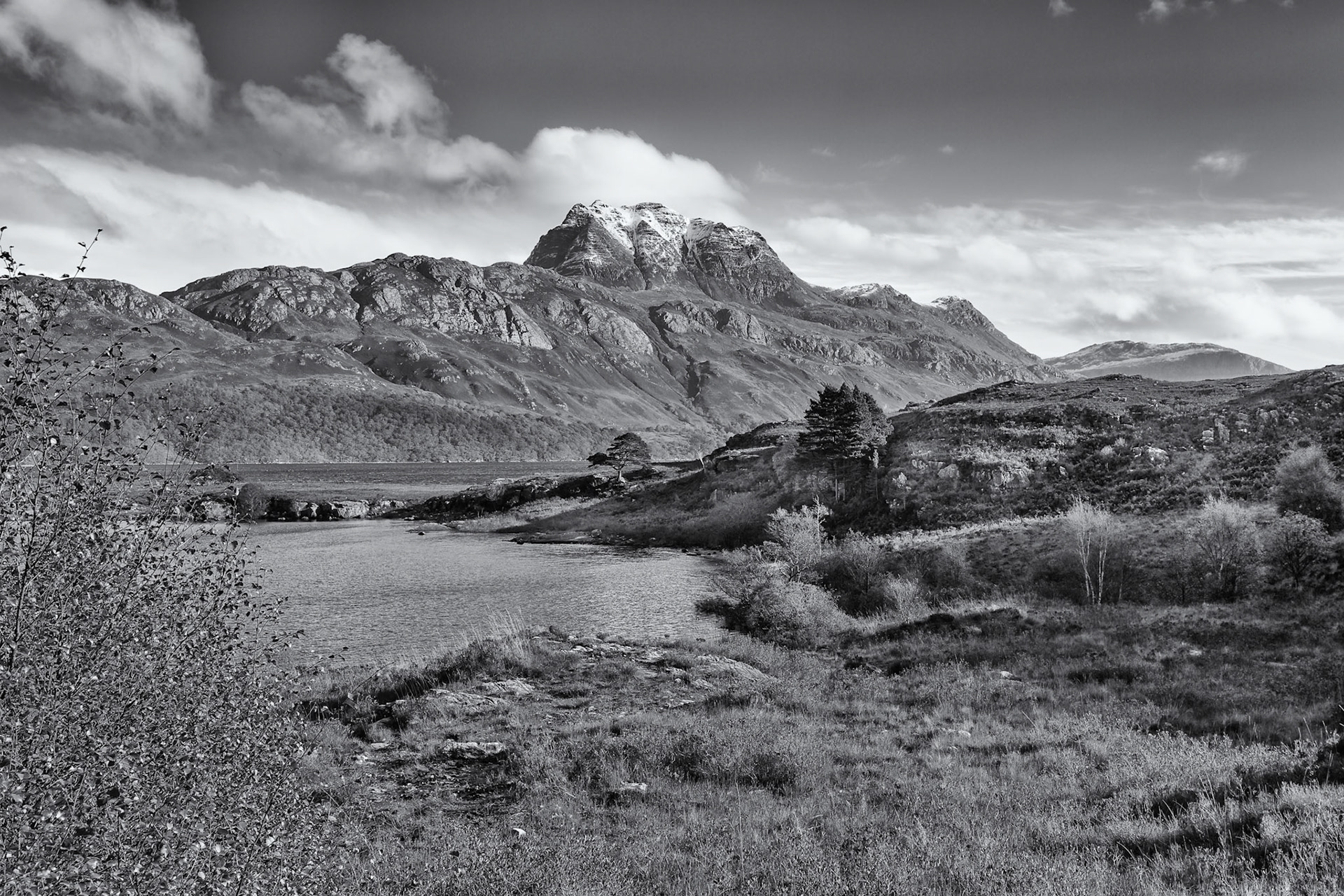Rising above Loch Maree