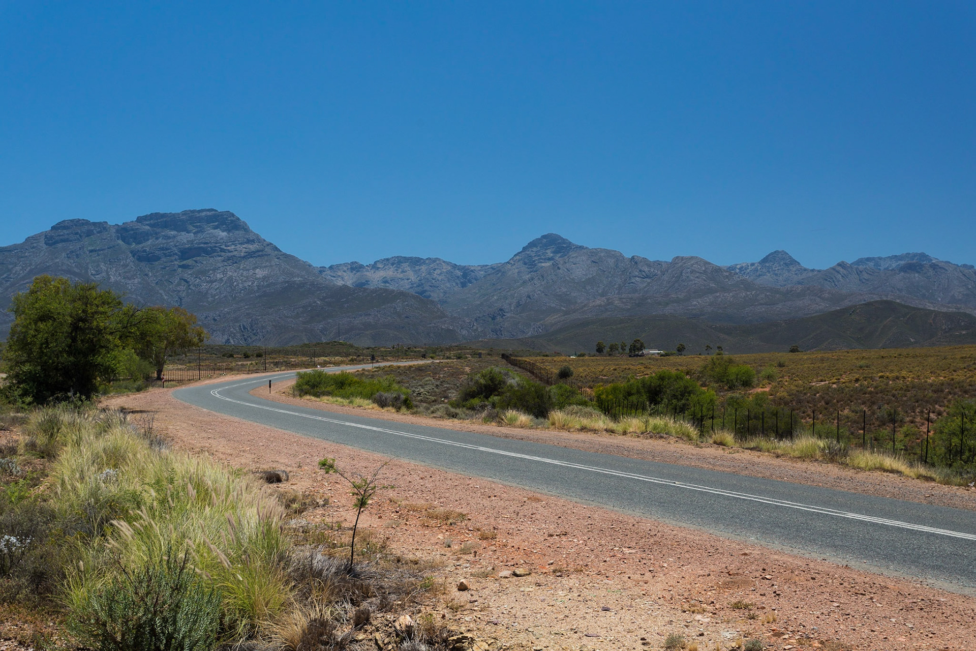From road approaching Ladismith