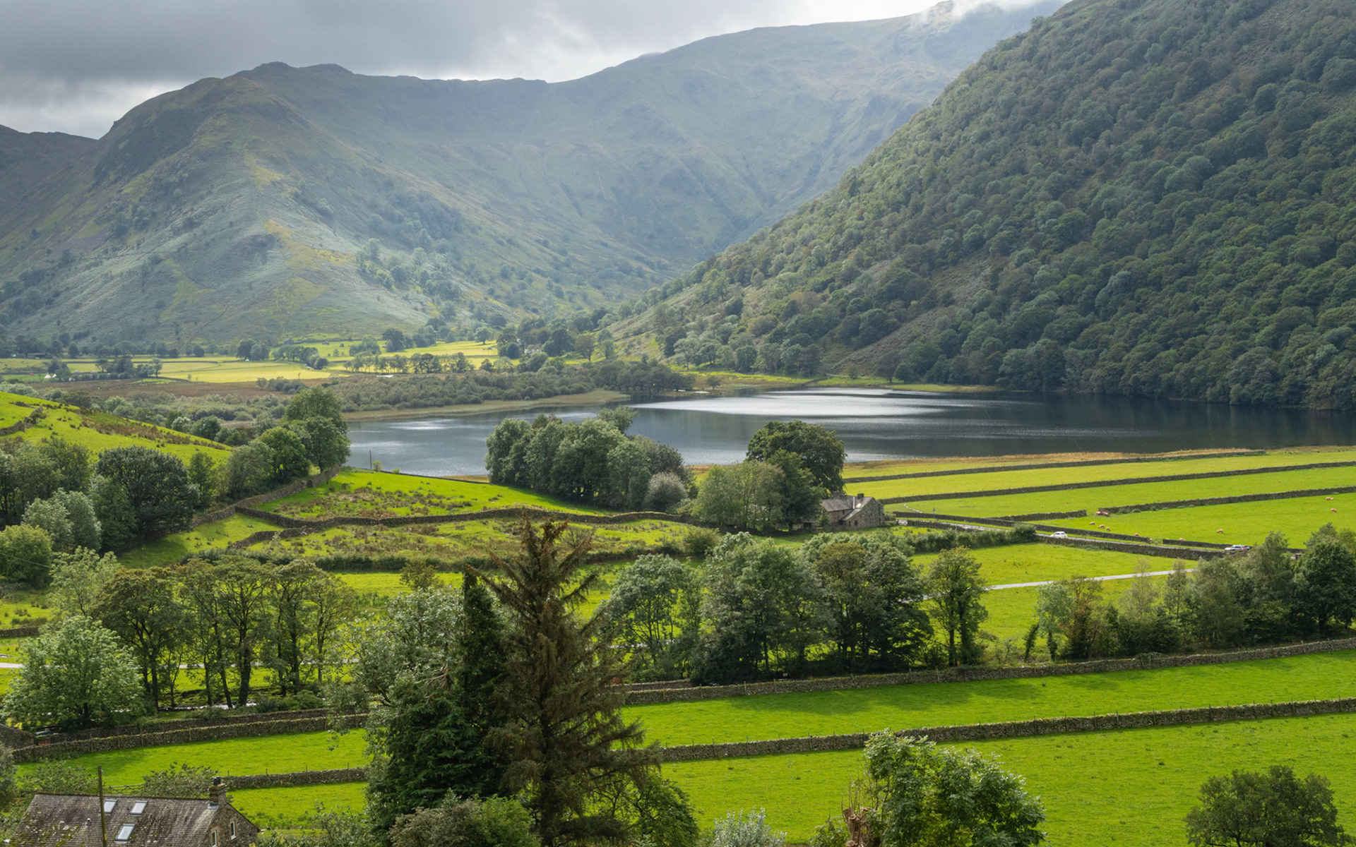 From Hartsop with High Hartsop Dodd on left