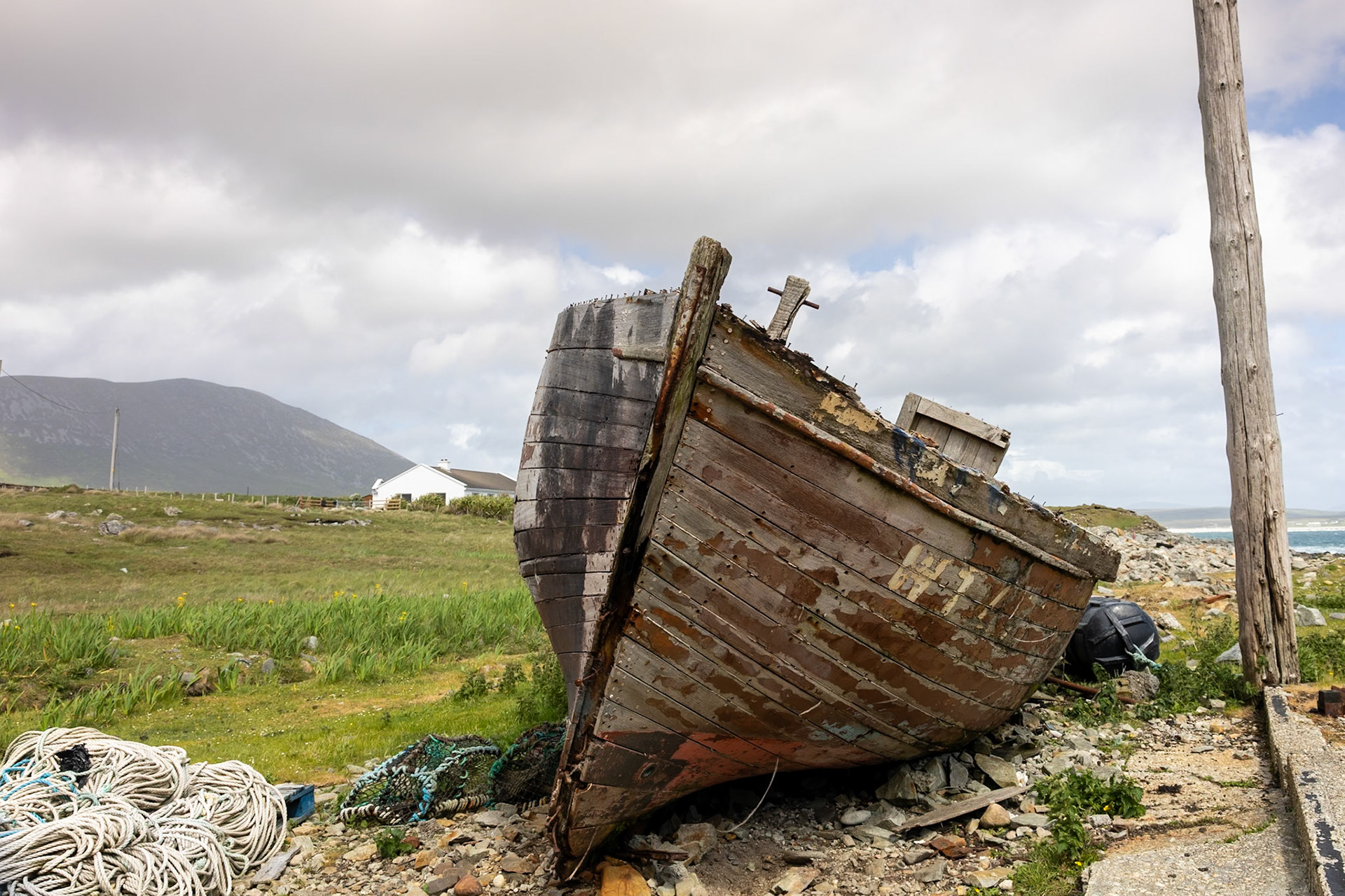 Unseaworthy at Purteen Harbour