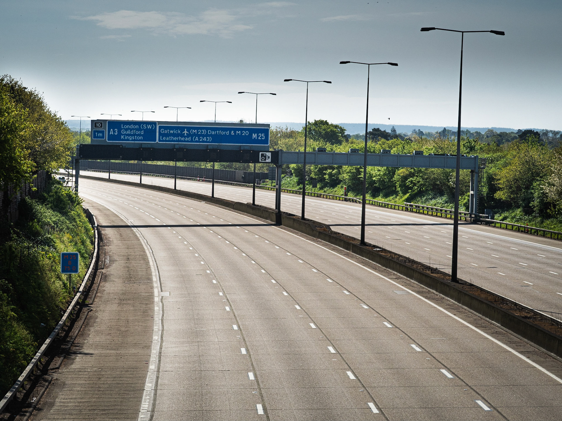 M25 during Lockdown ..