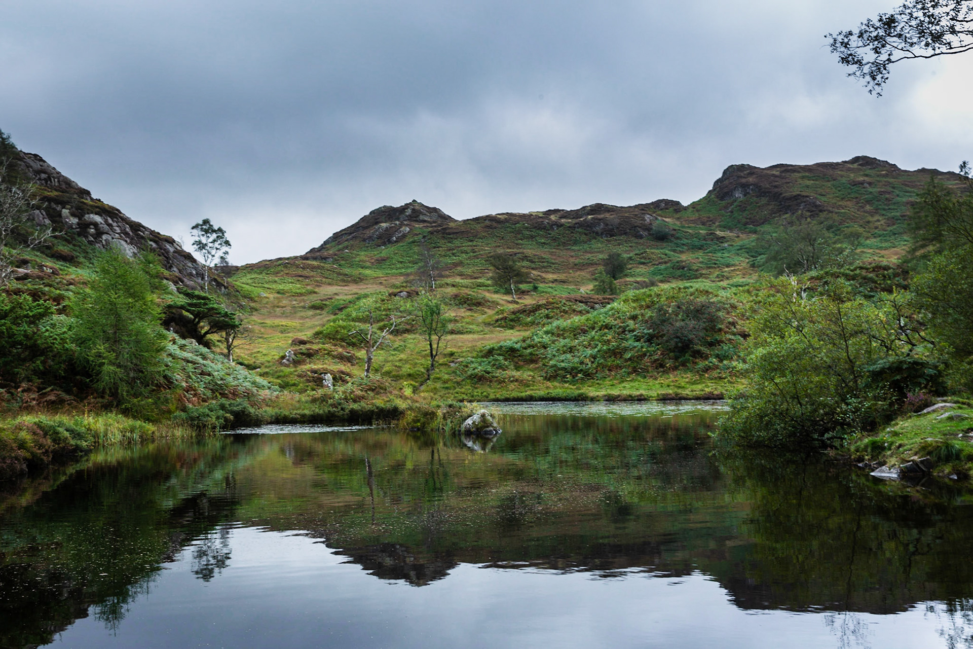Holme Fell reservoir