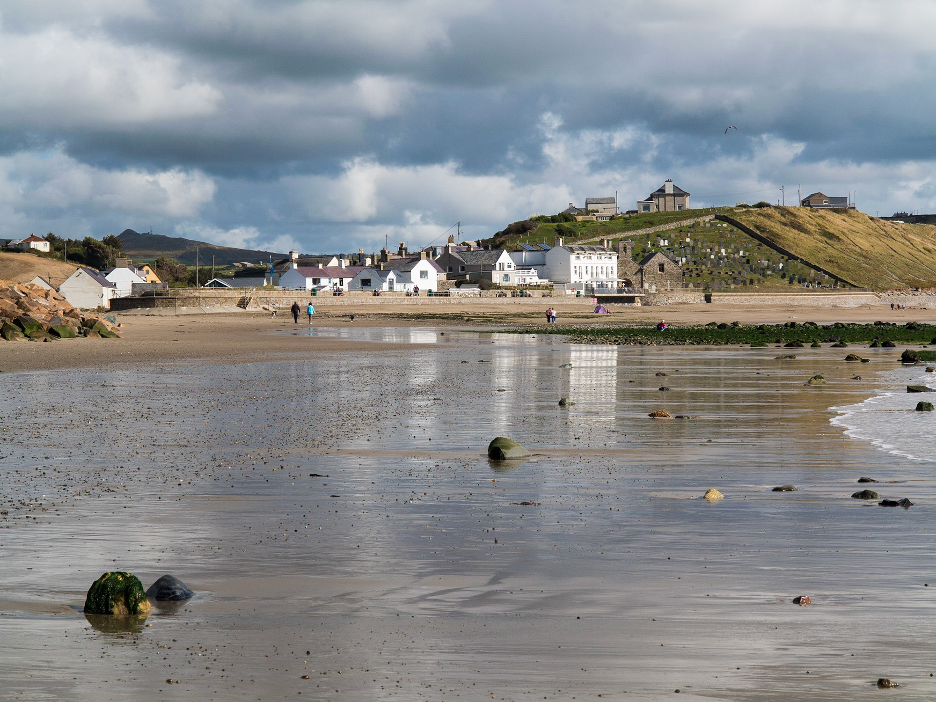 Aberdaron at low tide