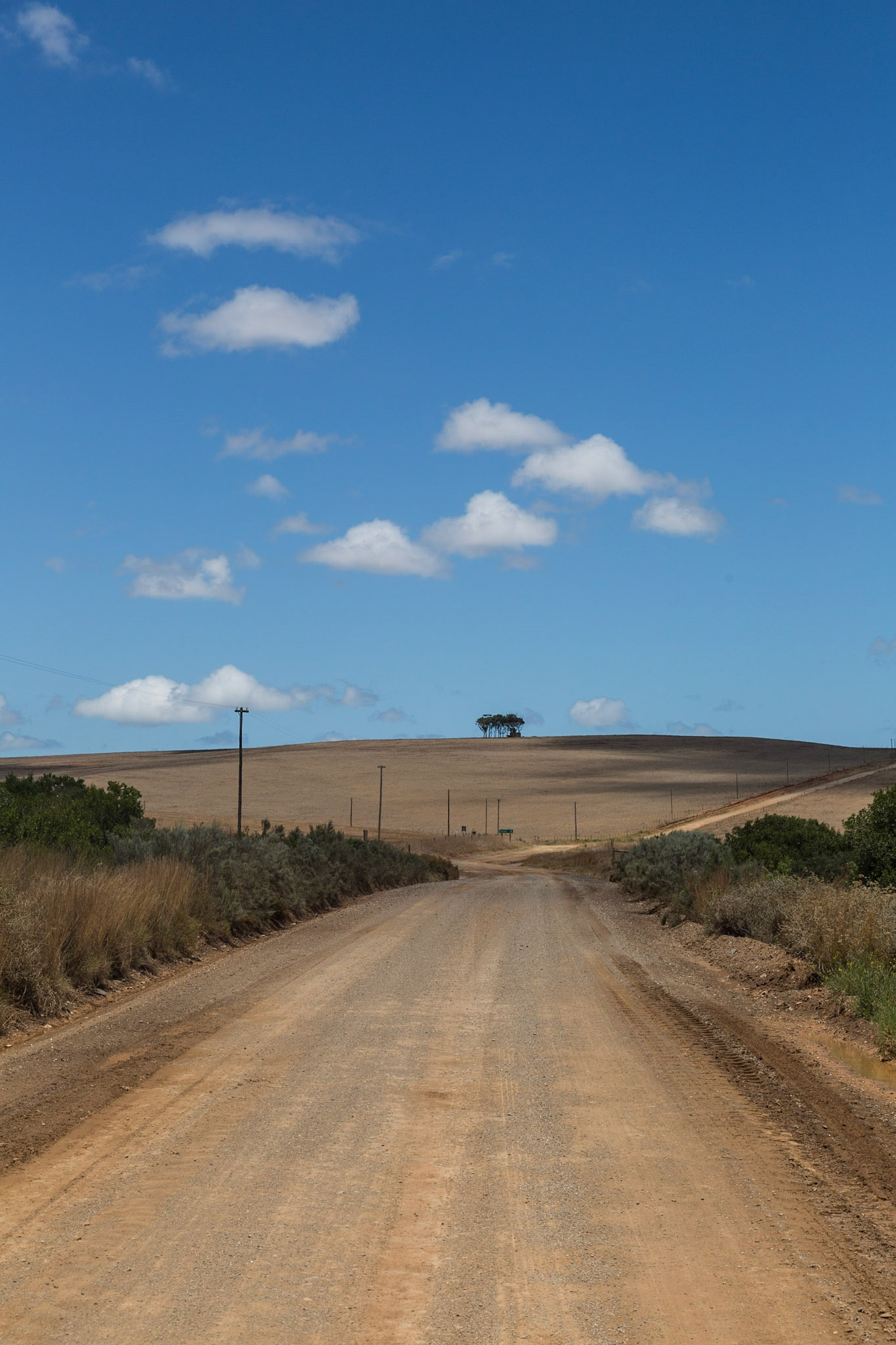 African dirt road - de Hoop to Malgas road