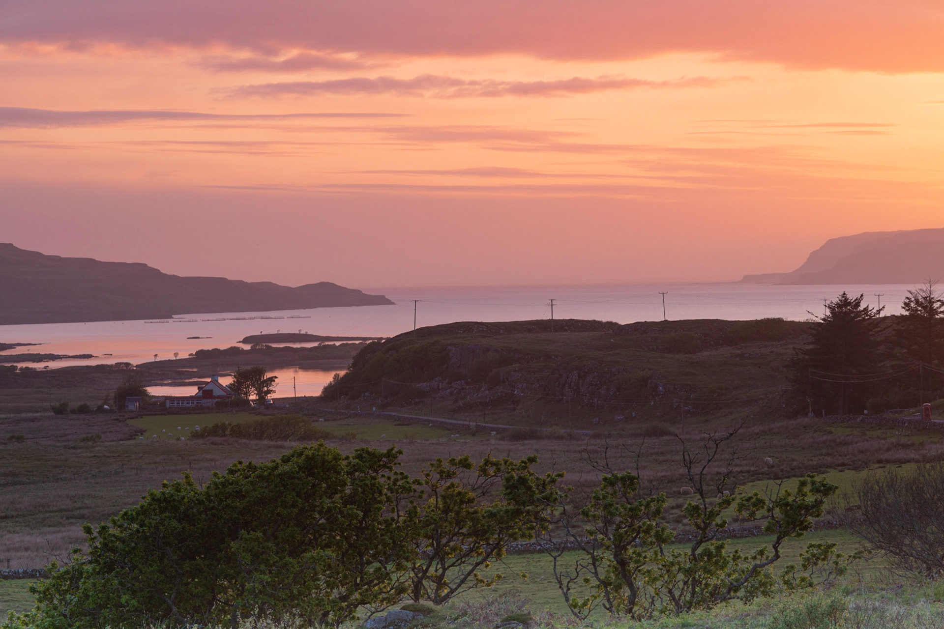 Sunset at Ulva Ferry