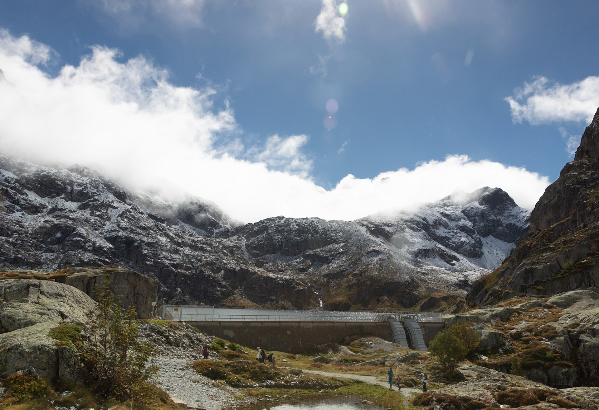 Reservoir at Lac D'Artouste