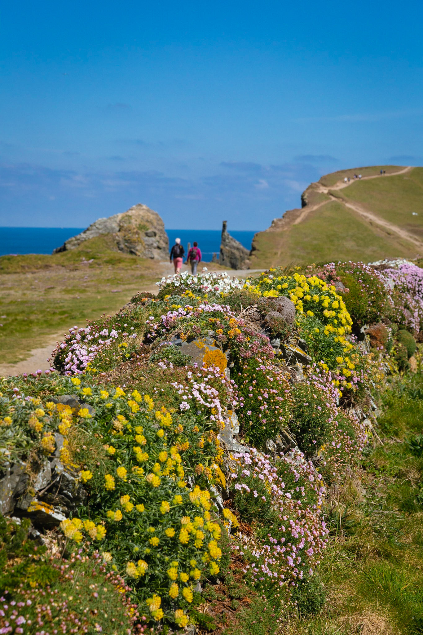 Gunver Head from Porthmisson Bridge