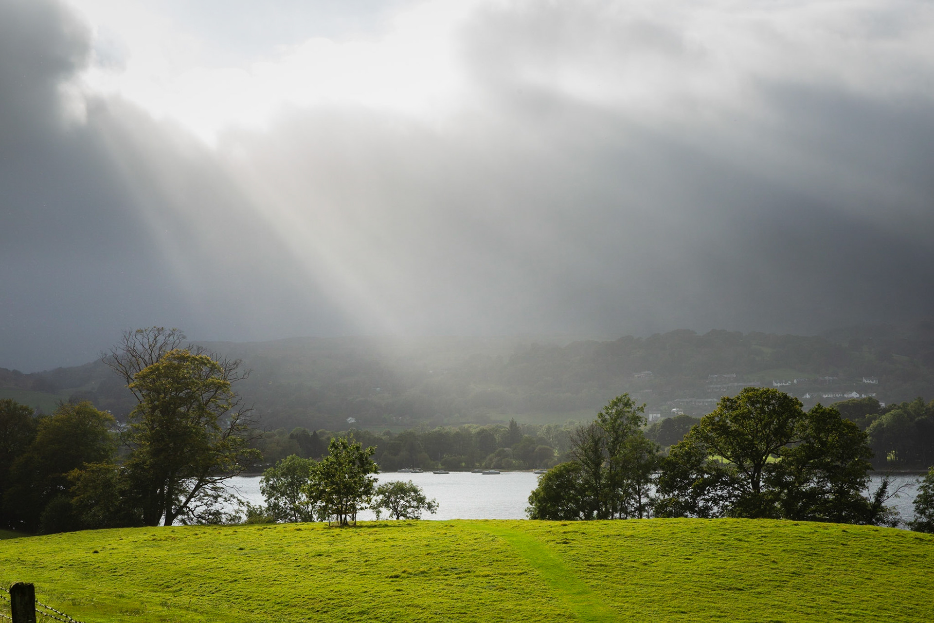 Storm coming over Coniston